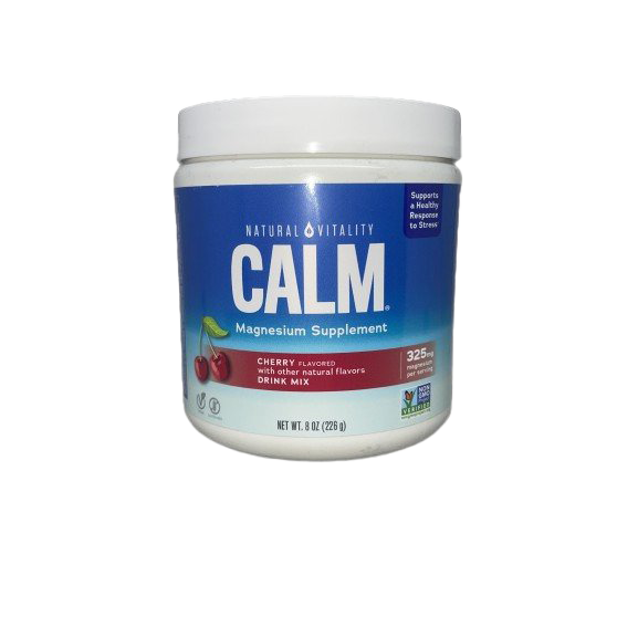 Natural Vitality Calm Magnesium Powder Cherry  226g