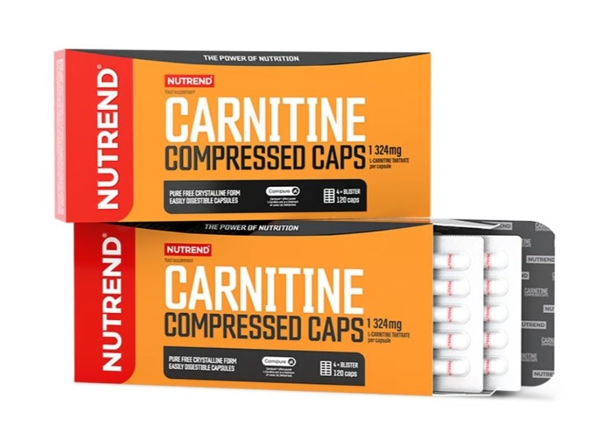 Nutrend Carnitine Compressed Caps 120 caps - Amino Acids and BCAAs at MySupplementShop by Nutrend