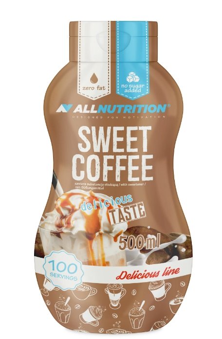 Allnutrition Sweet Sauce, Sweet Coffee - 500ml - Sauce at MySupplementShop by Allnutrition