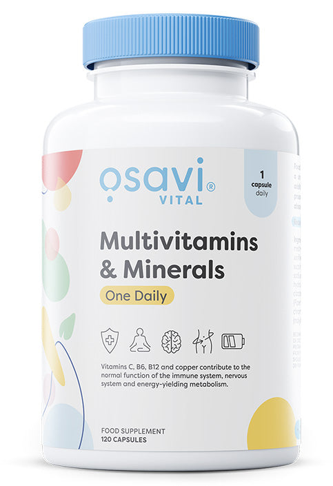 Osavi Multivitamins & Minerals One Daily - 120 caps - Default Title - Sports Nutrition at MySupplementShop by Osavi