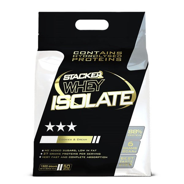 Stacker2 Europe Whey Isolate, Cookies & Cream 1500g