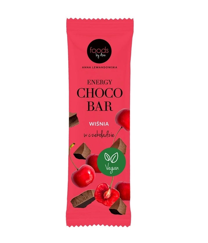 Levann Energy Choco Bar, Cherry with Chocolate Coating - 15 x 35g - Default Title - Sports Nutrition at MySupplementShop by Levann