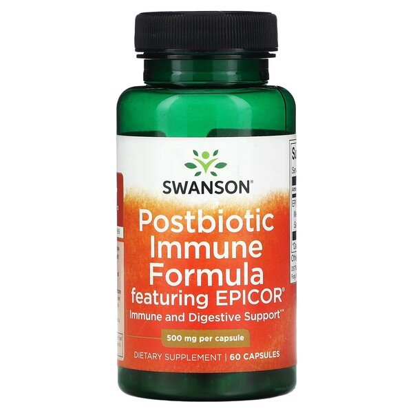 Swanson Postbiotic Immune Formula featuring EPICOR - 60 caps - Default Title - Sports Nutrition at MySupplementShop by Swanson