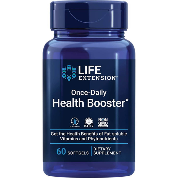 Life Extension Once-Daily Health Booster 60 Softgels - Nutritional Supplement at MySupplementShop by Life Extension