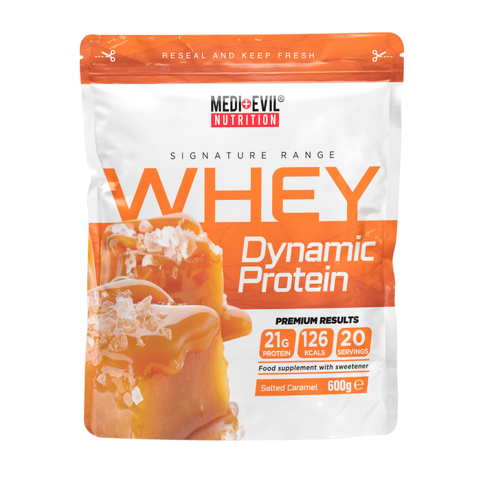 Medi-Evil Whey Dynamix Protein 600g - Salted Caramel - Protein Powder at MySupplementShop by Medi-Evil Nutrition