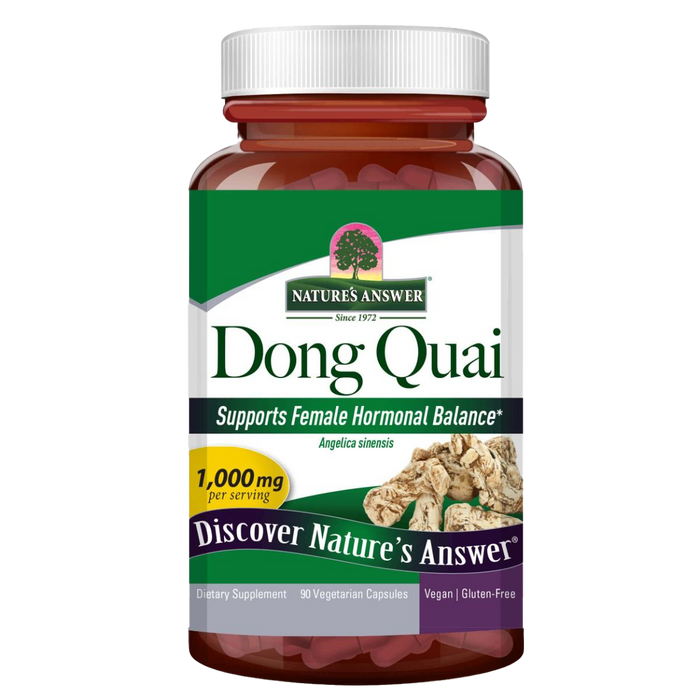 Nature's Answer Dong Quai Root 1,000mg 90 Vegetarian Capsules