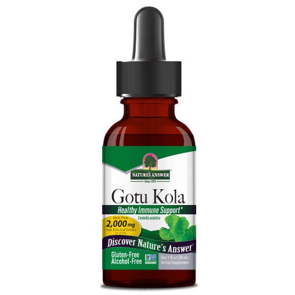 Nature's Answer Gotu Kola Extract 2,000mg 1 Oz (30ml) | Premium Supplements at MYSUPPLEMENTSHOP