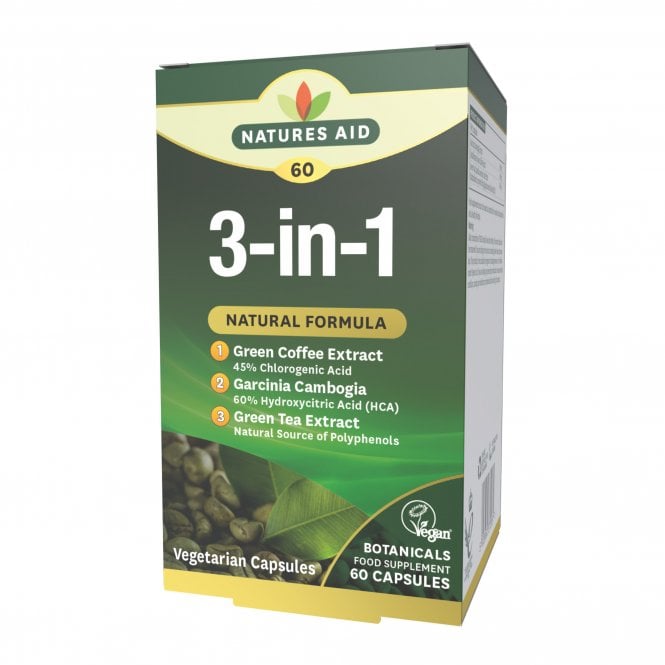 Natures Aid 3-in-1 Natural Formula 60 Caps - Natures Aid at MySupplementShop by Natures Aid