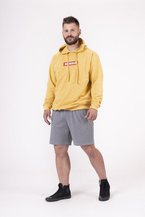 Nebbia Red Label Hoodie 149 - Mustard - Hoodie at MySupplementShop by Nebbia