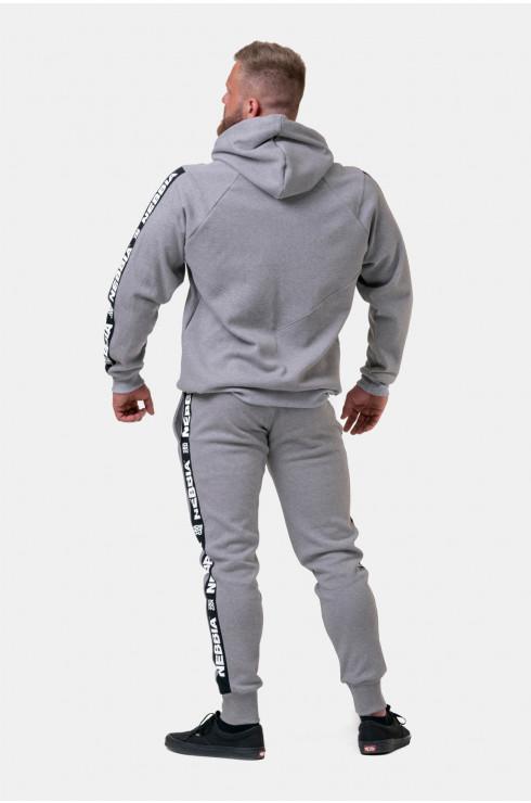 Nebbia Unlock The Champion Hoodie 194 Light Grey - Large - Hoodie at MySupplementShop by Nebbia