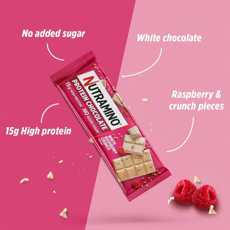 Nutramino Protein Chocolate - Delicious High-Protein Snack 16 x 50g - Party Mix at MySupplementShop by Nutramino