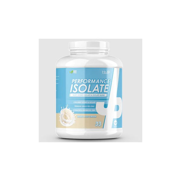 Trained by JP Performance Isolate 1kg - Vanilla Ice Cream - Car Parts at MySupplementShop by Trained By JP