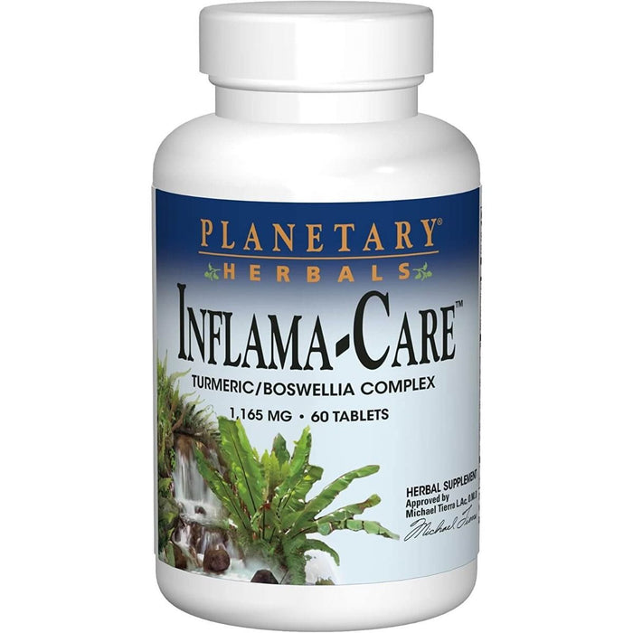 Planetary Herbals Inflama-Care 1,165mg 60 Tablets - Eyes & Vision at MySupplementShop by Planetary Herbals