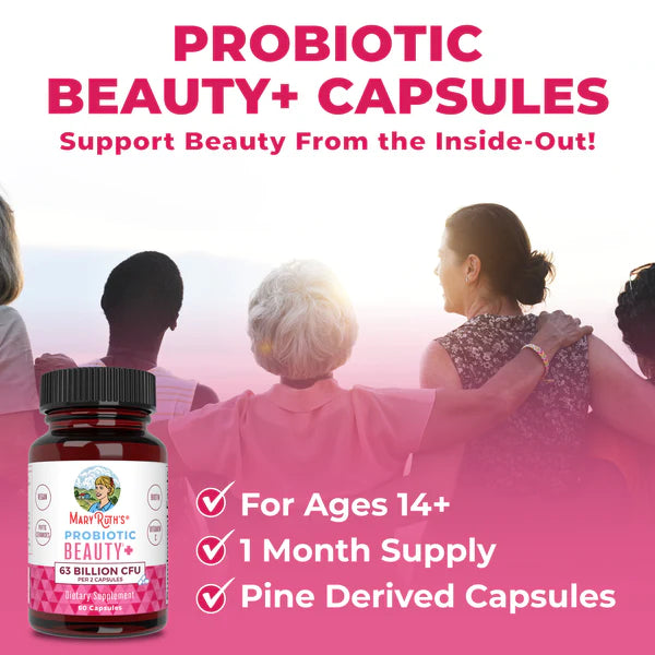 MaryRuth Organics Probiotic Beauty+ – 60 Kapseln
