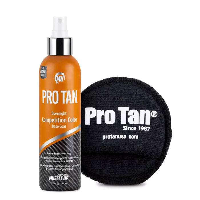 Pro Tan Overnight Competition Color Base Coat, (Spray With Applicator) - 250ml