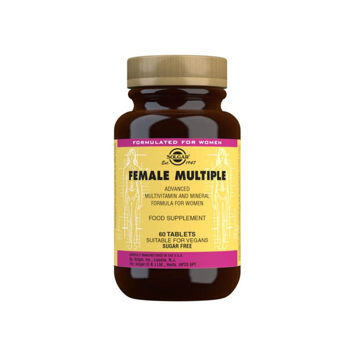 Solgar Female Multiple Tablets Pack of 60 - Energy & Vitality at MySupplementShop by Solgar