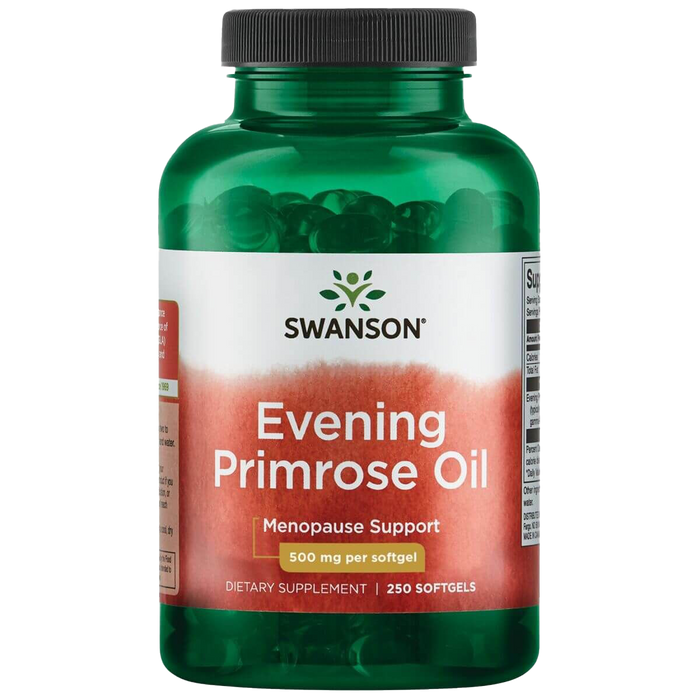 Swanson Evening Primrose 500mg 250 Softgels