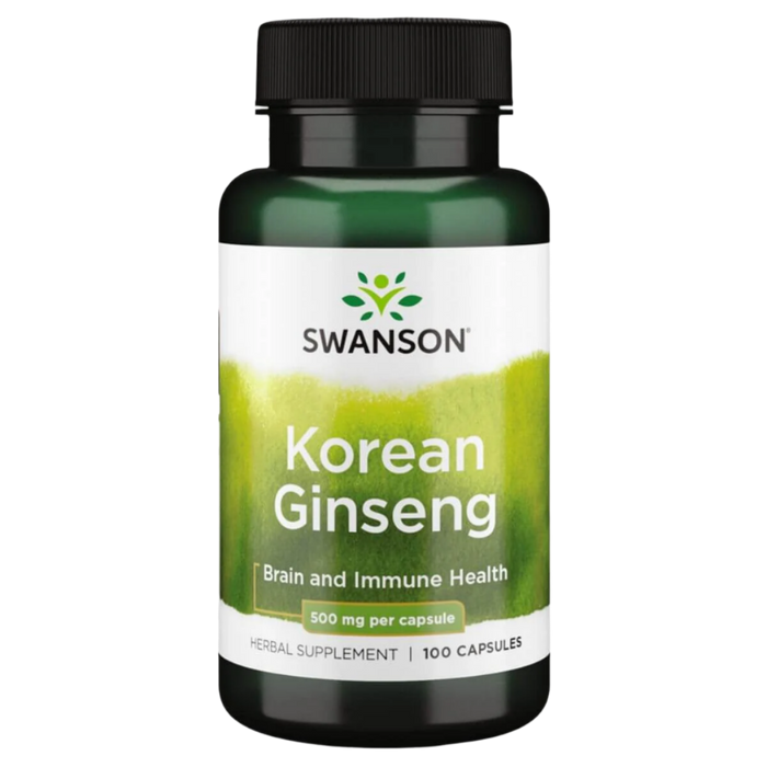 Swanson Koreanischer Ginseng, 500 mg – 100 Kapseln