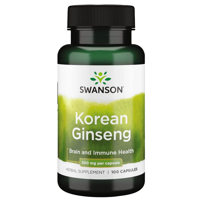 Swanson Koreanischer Ginseng, 500 mg – 100 Kapseln