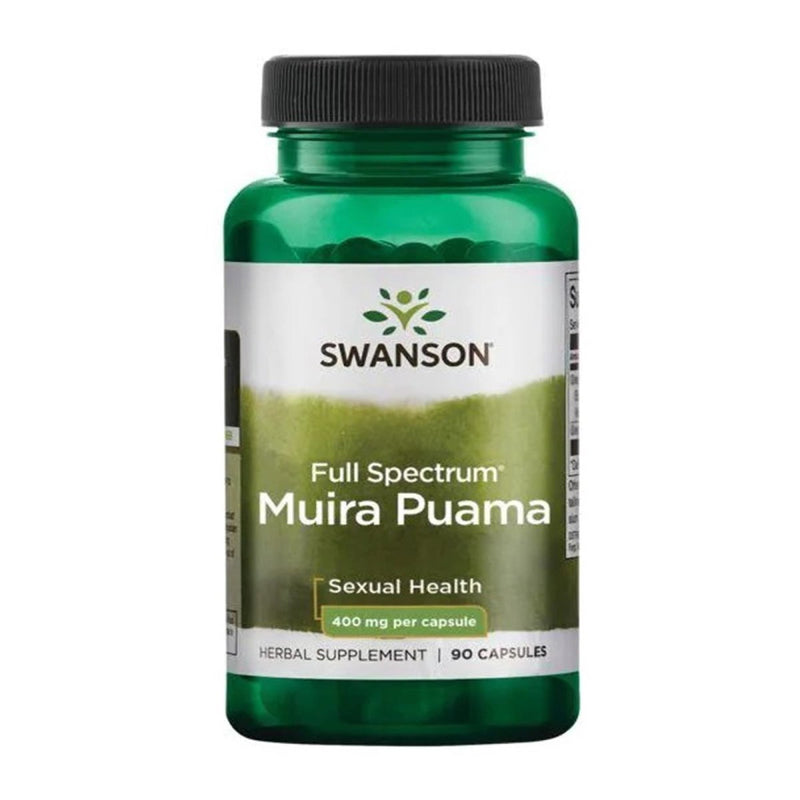 Swanson Full Spectrum Muira Puama, 400 mg – 90 Kapseln