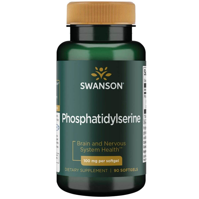 Swanson Phosphatidylserine 100 mg 90 Softgels - Brain & Memory at MySupplementShop by Swanson