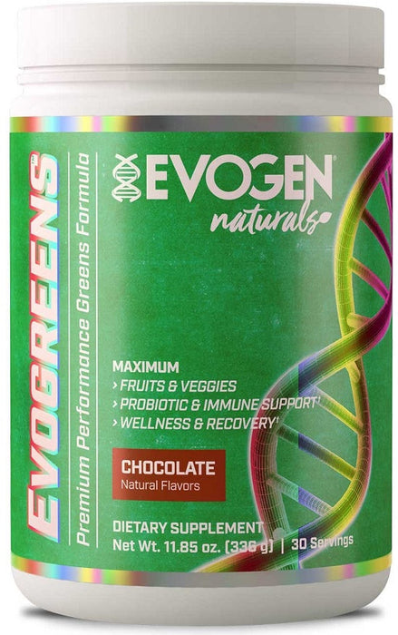 Evogen Evogreens Naturals Berry  219g - Health and Wellbeing at MySupplementShop by Evogen