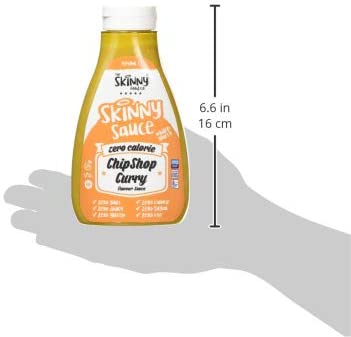 The Skinny Food Co Zero Calorie Sauce 425ml Chip Shop Curry | High-Quality Health Foods | MySupplementShop.co.uk