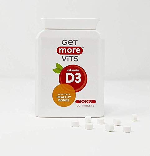 Get More Vits Vitamin D3 90Tabs | High-Quality Health Foods | MySupplementShop.co.uk