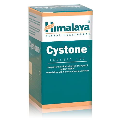 Himalaya Herbal Healthcare Cystone Tablets 100 Count 30g | High-Quality Cystitis | MySupplementShop.co.uk