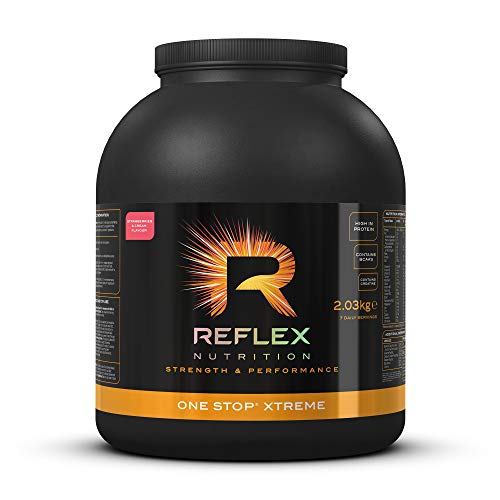Reflex Nutrition One Stop Xtreme 2.03kg Strawberries & Cream | High-Quality Sports Nutrition | MySupplementShop.co.uk