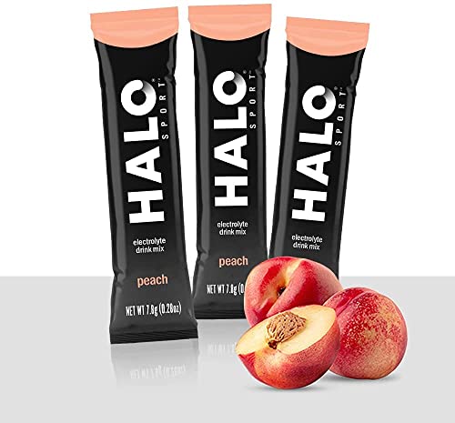 HALO Hydration Electrolyte Drink Sticks 12x60g Peach | High-Quality Health Foods | MySupplementShop.co.uk