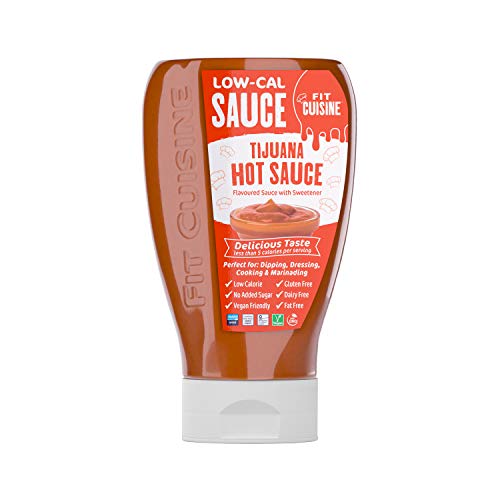 Applied Nutrition Fit Cuisine Low-Cal Sauce Tijuana Hot Sauce 425ml | High-Quality Condiments & Sauces | MySupplementShop.co.uk