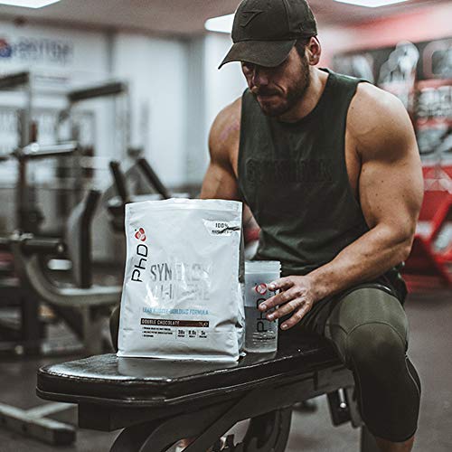 PhD Nutrition | Synergy Protein Powder | Premium Grass-Fed Whey | Vegetarian | 40g Protein 8.6g BCAAs 5g Creatine | Vit D Calcium Zinc & Magnesium | 100% Recyclable Packaging | Vanilla Creme 2kg | High-Quality Whey Proteins | MySupplementShop.co.uk