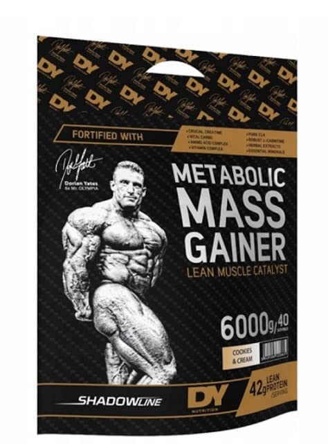 Dorian Yates Metabolic Mass, Cookies & Cream - 6000 grams - Creatine Supplements at MySupplementShop by Dorian Yates