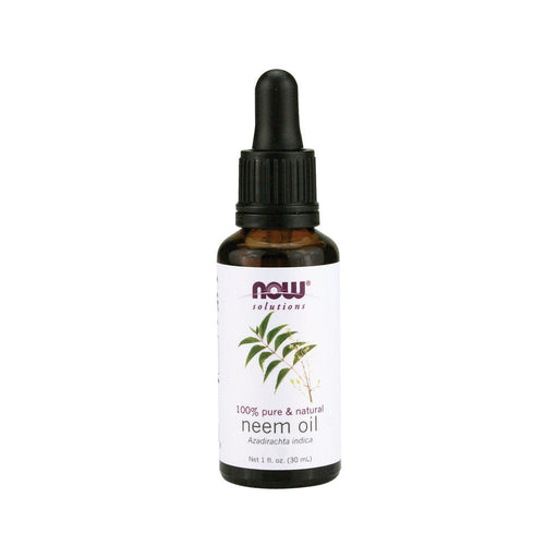 NOW Foods Neem Oil, 100% Pure - 30 ml. | High-Quality Health and Wellbeing | MySupplementShop.co.uk