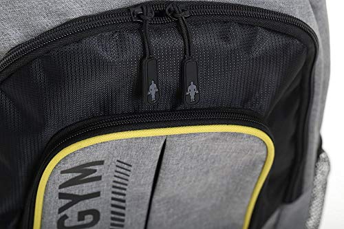 Golds Gym Back Pack Contrast, Black and Grey | High-Quality Sports Nutrition | MySupplementShop.co.uk