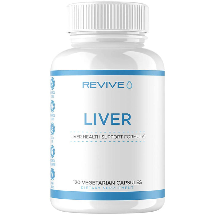 Revive Liver - 120 vcaps | High-Quality Supplement Shakers | MySupplementShop.co.uk