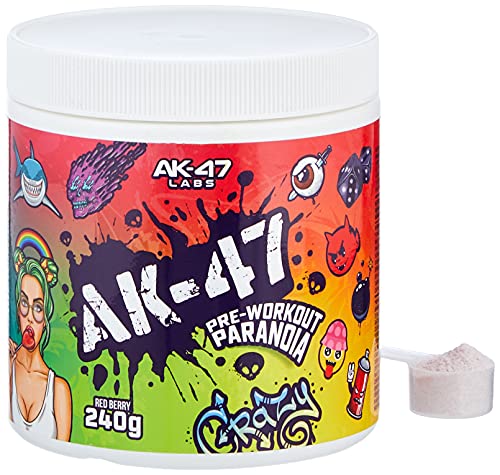 AK47 LABS Red Berry Sports Supplement 240g | High-Quality Diet Shakes | MySupplementShop.co.uk