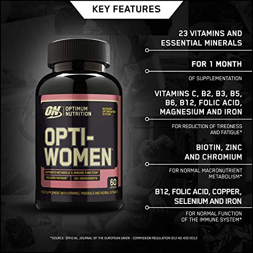 Optimum Nutrition Opti-Women 60 Caps | High-Quality Health Foods | MySupplementShop.co.uk