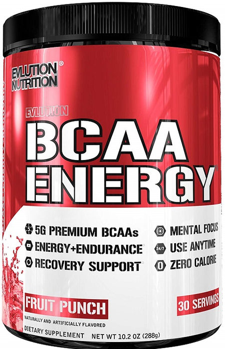 EVLution Nutrition BCAA Energy, Watermelon - 252 grams - Default Title - Amino Acids and BCAAs at MySupplementShop by EVLution Nutrition