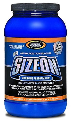 Gaspari Nutrition SizeOn Max Performance 1.5kg Orange - Creatine Supplements at MySupplementShop by Gaspari Nutrition