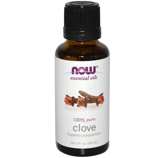 NOW Foods Essential Oil, Clove Oil - 30 ml. | High-Quality Essential Oil Blends | MySupplementShop.co.uk