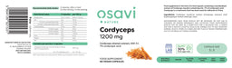 Osavi Cordyceps, 1200mg - 60 vegan caps | High-Quality Combination Multivitamins & Minerals | MySupplementShop.co.uk