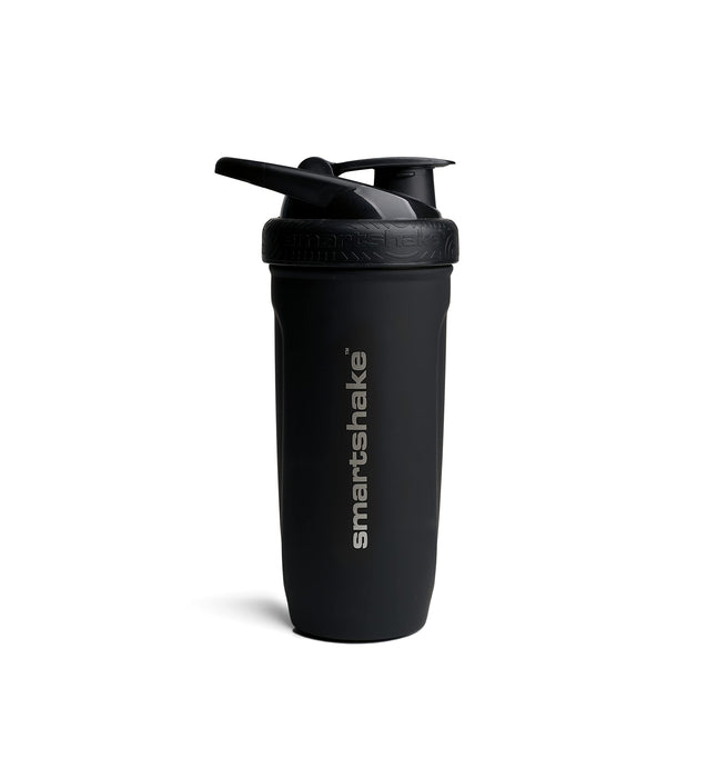 SmartShake Reforce Steel Shaker 900ml Black - Accessories at MySupplementShop by SmartShake