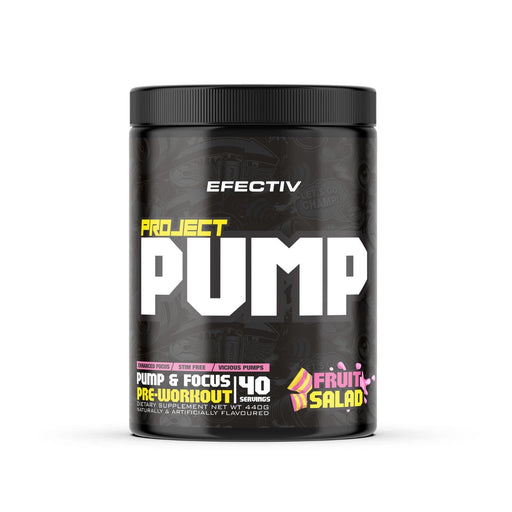 Efectiv Nutrition Project Pump 440g - Pre & Post Workout at MySupplementShop by Efectiv Nutrition