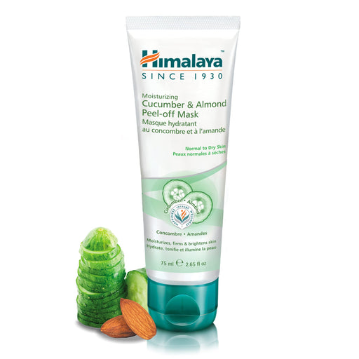 Himalaya Moisturizing Cucumber & Almond Peel-off Mask - 75 ml. - Sports Supplements at MySupplementShop by Himalaya