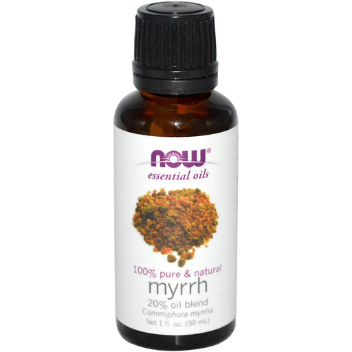 NOW Foods Essential Oil, Myrrh Oil Blend - 30 ml. | High-Quality Essential Oil Blends | MySupplementShop.co.uk