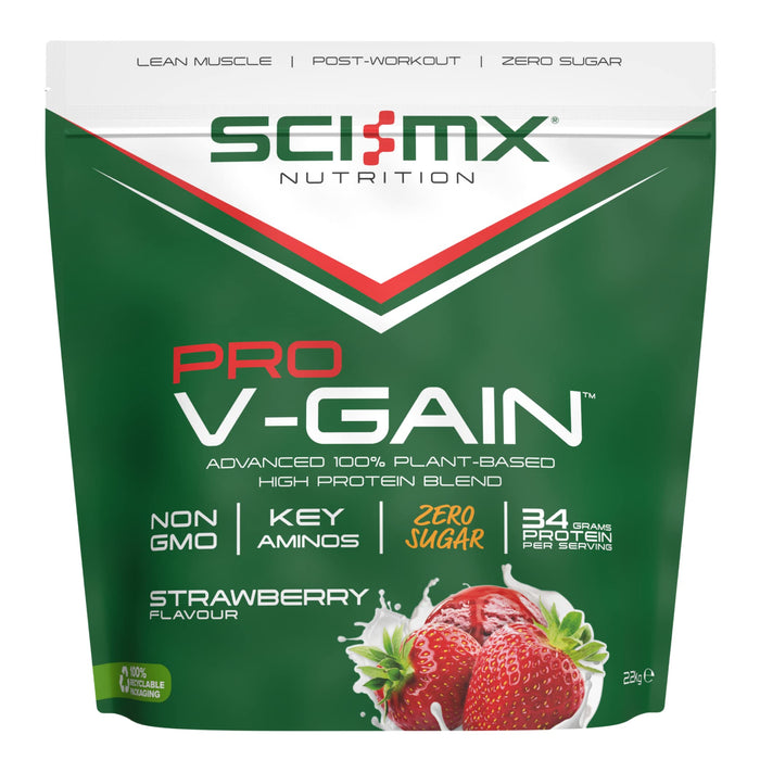 Sci-MX V-Gain 2.2kg Strawberry - Supplements at MySupplementShop by Sci-Mx