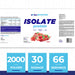 Allnutrition Isolate Protein, Strawberry - 2000 grams | High-Quality Protein | MySupplementShop.co.uk