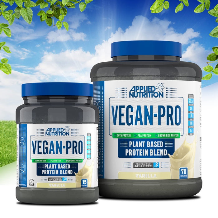 Applied Nutrition VEGAN-PRO 2.1kg Vanilla | High-Quality Plant Proteins | MySupplementShop.co.uk